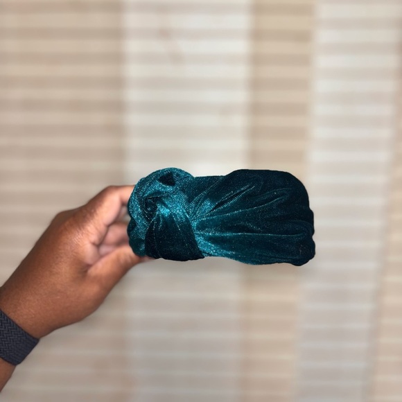 Twist Knot Headband Stylish Velvet and Floral Headband Set